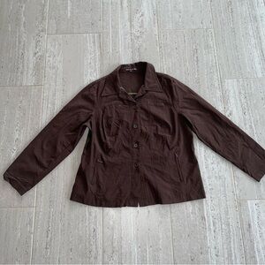 Dalia Dark Brown Utility Jacket